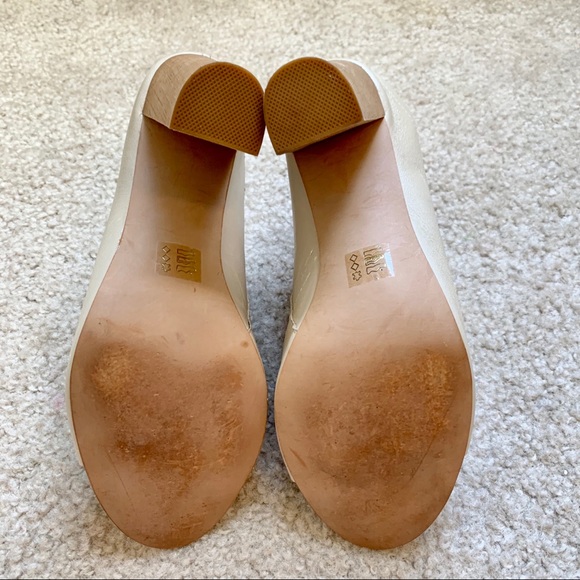 🆕 SHOEMINT Taupe Slip On Block Heel Mules - Picture 11 of 12